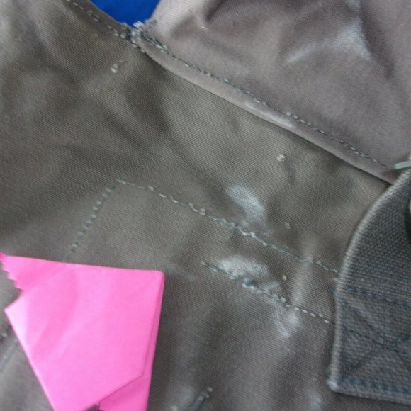 LARGE WWII CANVAS BARREL BACKPACK RUCK ROLL AWAY HAS INITIALS CF 21SI391 - Picture 6 of 12